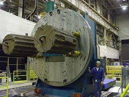 Large Vertical Rotary Table